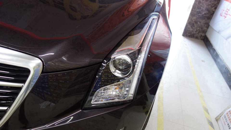 凯迪拉克ATSL车灯改装欧司朗破晓者套装，改装双光透镜、LED大灯升级-15