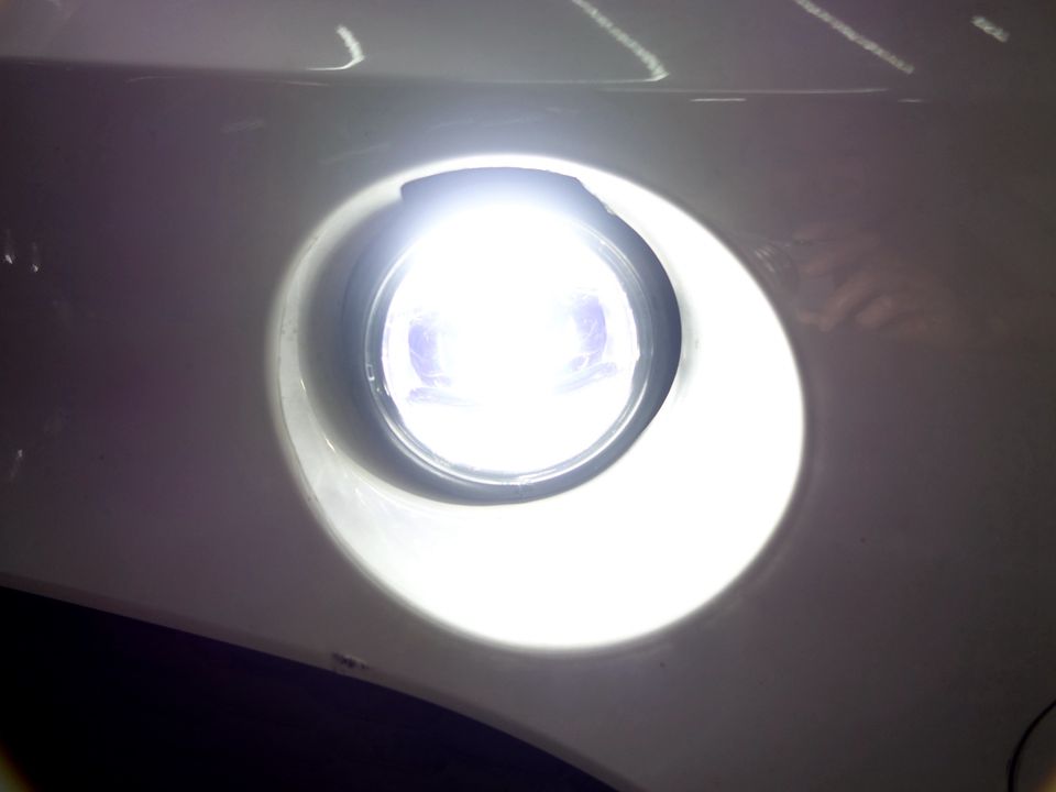 宝马X5改灯，改装LED双光透镜+鹰眼雾灯，大灯改装升级外观与车灯同步提升-27