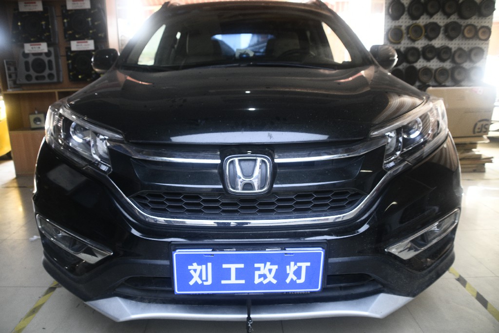 本田CRV升级阿帕LED双光透镜+专用套件